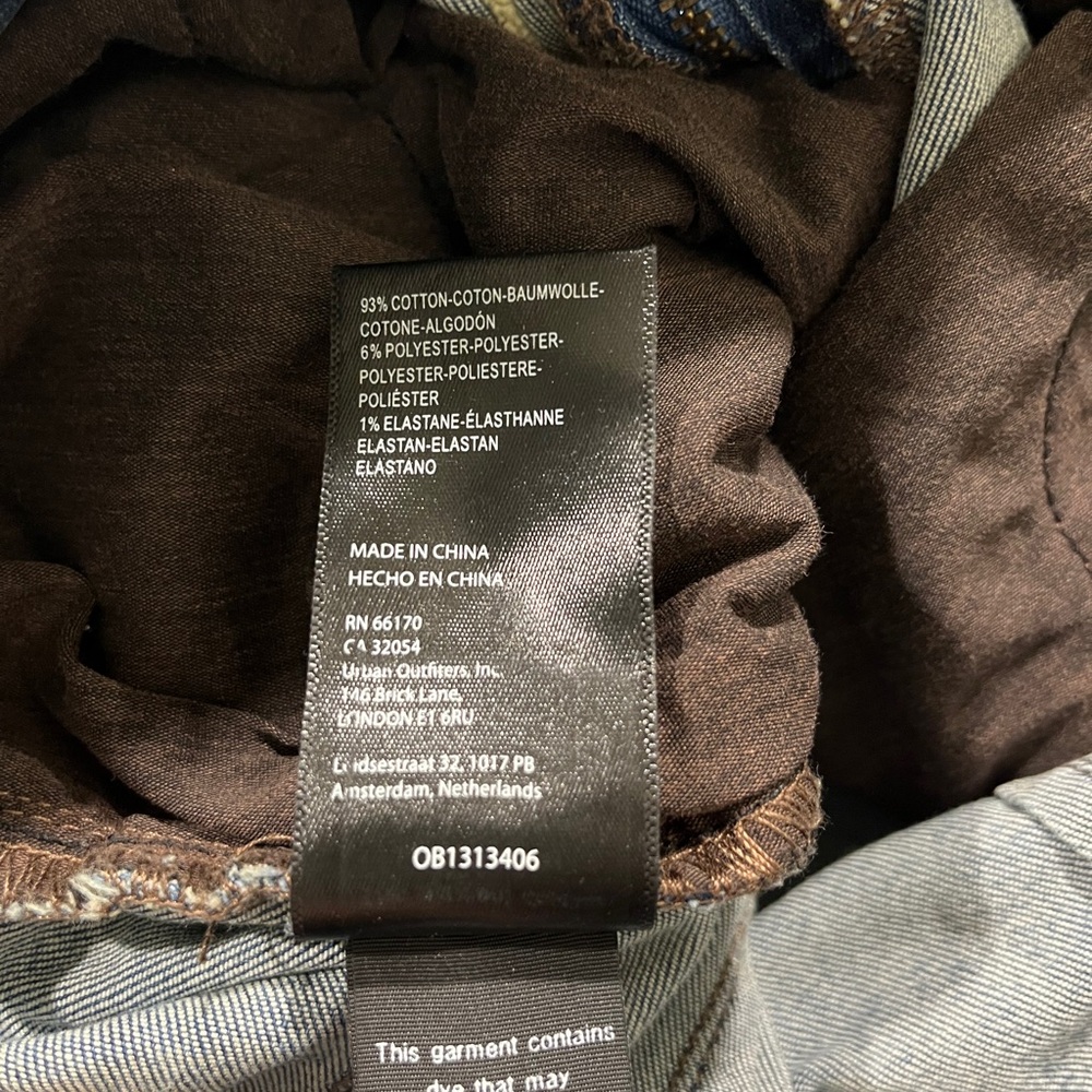Free People Denim Zip-Front Jumpsuit in Blue - Picture 10 of 11